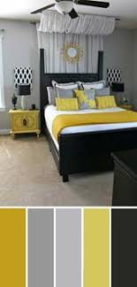 Gray Black Yellow Bedroom Color Scheme Bedroom Color Scheme Decorhomeideas Bedroom Black Col 2020 Yatak Odasi Sari Guzel Yatak Odasi Yatak Odasi Ic Mekan