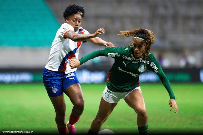 Com p&ecirc;nalti perdido, Bahia e Palmeiras empatam nas quartas do Brasileir&atilde;o Feminino