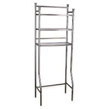How to hang a 12 foot curtain rod from bed bath and beyond. Org 3 Tier Over The Toilet Space Saver Bed Bath Beyond