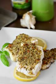 Pesto And Walnut Crusted Cod Recipe In 2020 Walnut Crust Recipes Pesto
