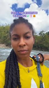 After Hurricane Melissa In Portland. River washing 💧 First time for  everything! Won't be the last though. Was actually fun aside from the heavy  sheet. I hope light and water comes back