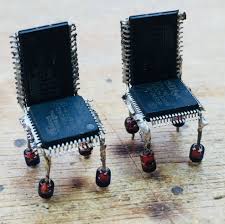 The do it yourself world electronics. Micro Chair Electronic Art Electronics Projects Diy Electronics Crafts