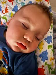 Good night little Jun 🤫😴