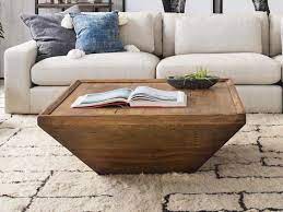 This driftwood coffee table was so easy to do and the concept could be used on many other things around your home. Four Hands Harmon Reclaimed Fruitwood 42 Wide Square Coffee Table Fsihrm047