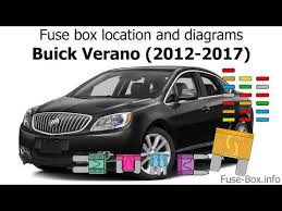 Buick fuse box | ebay 2013 buick lacrosse fuse relay box oem 22928789. Buick Verano Fuse Box Wiring Diagram And Right Drop A Right Drop A Rennella It