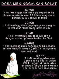 Dosa Meninggalkan Solat Motivasi Sembahyang Kekuatan Doa