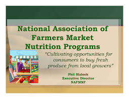 National Association of Farmers Market Nutrition Programs