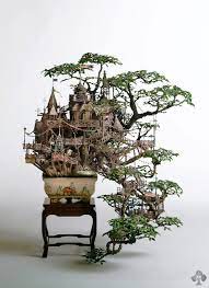I was inspired by the the bonsai creations of takanori aiba so i made a stylised bonsai treehouse. Bonsai Treehouses Bonsai Empire