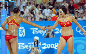 4:57pm on aug 20, 2008. Chinese Women S Beach Volleyball Facebook