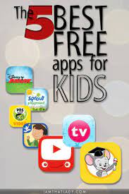The 5 Best Free Apps For Kids In 2020 Free Learning Apps Free Kids Apps Kids App