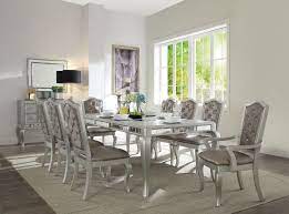 Available in a variety of shapes and sizes, white dining room sets work well in every home. Francesca Mirror Inlay Dining Table