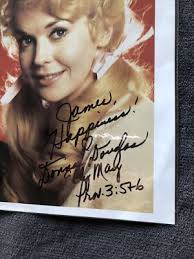 RARE! SIGNED! Elly May -Donna Douglas Headshot Photo