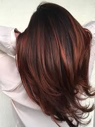 This color looks best when paired with fair skin and light eye colors. Red Hot Balayage Behindthechair Com Dark Auburn Hair Color Brunette Hair Color Dark Auburn Hair