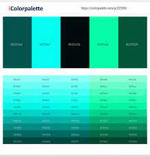You have an eye for. 6 Latest Color Schemes With Aqua And Dark Green Color Tone Combinations 2021 Icolorpalette