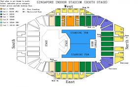 Singapore National Stadium Seating Chart Rows