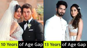 According to the most recent data, the average age of marriage right now is the highest it's ever been in is getting married later a good thing? 8 Bollywood Couples Who Have More Than 10 Years Of Age Gap Unbelievable Youtube