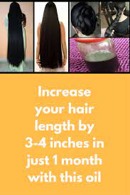 Increase Your Hair Length By 3 4 Inches In Just 1 Month With This Oil Hair Grows At How To Grow Natural Hair How To Grow Your Hair Faster Increase Hair Length