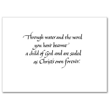 Catholic baptism prayer card laminated holy card baptismal. Pin On Rubber Stamping