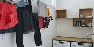 Maybe you would like to learn more about one of these? How To Make A Budget Friendly Wall Mounted Clothes Drying Rack Passionate Chump Diy