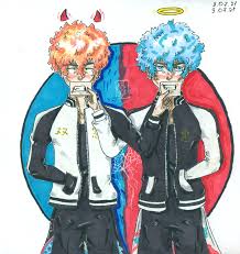 Kawata Twins (Nahoya & Souya) Momoko Reo (aka LA) - Illustrations ART street