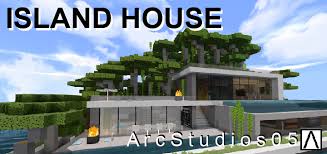 Download modern mansion mods for minecraft for android on aptoide right now! Island Mansion House With Secret Bunker Minecraft Map