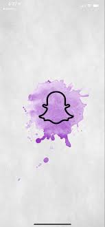 Ios14 Grey Purple Snapchat Home Decor Decals Art Decor