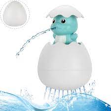 There are 53 results, no filters are applied. Nozomi Baby Bath Toys Dinosaur Egg Spray Water Bathing Floating Sprinkle Kids Bathtub Toy Toddlers Educational Bath Toys For 6 Months 1 2 3 Years Old Babies Boys Girls Easter Gift Blue