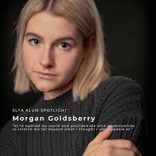 ✨Alum Spotlight: Morgan Goldsberry✨ Morgan first appeared onstage at SLT in  the academy production of “Little Women” -a special story she treasures to  this day. In high school, she enjoyed assist stage
