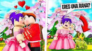 Beso Al Principe Y Se Convierte En Rana Roleplay Roblox Youtube