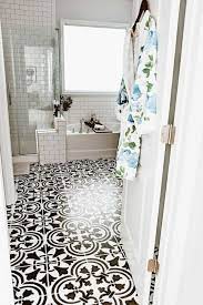 Modern vinyl plank for your bathroom floor! Diy Cheap Bathroom Makeover Idea Diy Painted Floors Floor Makeover Cheap Bathroom Makeover