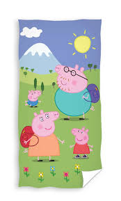 Ring in the holiday season with the cheerful cotton holiday bath towel collection from dena home. Peppa Pig Peppa Pig Bath Towel Family Holiday