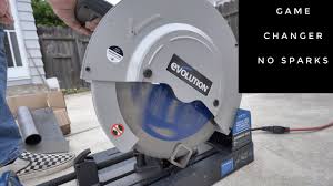 Buy the best and latest metal drop saw on banggood.com offer the quality metal drop saw on sale with worldwide free shipping. Easy Way To Cut Steel No Sparks Evolution Power Tools Evosaw380 15 Inch Steel Cutting Chop Saw Youtube