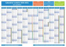 Calendrier 2021 à imprimer pdf et excel icalendrier. Numeros De Jour 2020 2021 Calendrier 2021 Avec Quantieme A Imprimer
