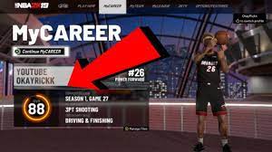 Nba 2k19 How To Change Your Myplayer Name No Name Glitch Youtube