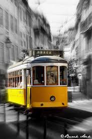 Old Trams Of Lisbon Lisbon Lisbon Tram Lisbon Portugal