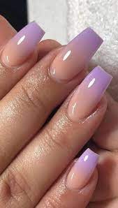 You can recreate short nails like these or add this ombre to longer nails too, any shape will work. 20 Pink Purple Ombre Nails Purple Ombre Nails Coffin Magenta Ombre Nails Purple And Yellow Ombre Purple Ombre Nails Ombre Acrylic Nails Ombre Nail Art Designs