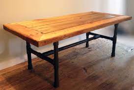 Pipe legs kit for tabletop,industrial iron pipe legs, legs, table support, long table legs,table base, legs for a bar table,furniture. Buy Custom Made Reclaimed Wood Pipe Leg Coffee Table Made To Order From Abodeacious Custommade Com