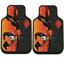 The harley quin design is sure to draw. New Design Dc Comic Harley Quinn Car Seat Covers Floor Mats Keychain Set With Free Air Freshener Walmart Com Walmart Com