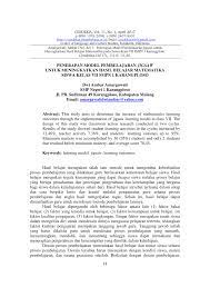 Rpp silabus pai kurikulum 2013 kls 1 sd lengkap. Pdf Penerapan Model Pembelajaran Jigsaw Untuk Meningkatkan Hasil Belajar Matematika Siswa Kelas Vii Smpn 1 Karangploso