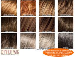 Ellen Wille Wig Color Chart