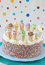 Eistorte Geburtstagskuchen Kind Traumkuchen Kuchen Kindergeburtstag