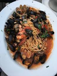 Spaghetti aux fruits de mer italienne. Spaghetti Aux Fruits De Mer Photo De La Favola Nice Tripadvisor