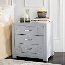 See all brag posts for this project. Safavieh 3 Drawer Raina Greek Key Nightstand Bed Bath Beyond