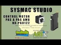 SYSMAC STUDIO. OMRON. Control Motor Pas a Pas amb NX-PG0122. NX1 i NX1P2.