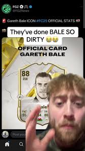Gareth Bale EA FC 25 Ratings Controversy