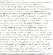 Example Of A Good Conclusion Paragraph For A Research Paper Research Paper Conclusion Paragraph Research Paper Outline Example
