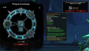 Legendaries Can Be Upgraded In Shadowlands For Additional Base Crafting Items Wowhead News