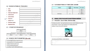 Contoh Isi Proposal Usaha Untuk Business Plan The Plan Proposal Membaca