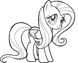 My Little Pony Fluttershy Coloring Pages My Little Pony Coloring My Little Pony Drawing Pony Drawing