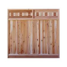 Signature Development 6 Ft H X 6 Ft W Western Red Cedar Horizontal Lattice Top Fence Panel Kit 6x6horiztopfkit In 2020 Fence With Lattice Top Fence Panels Cedar Fence